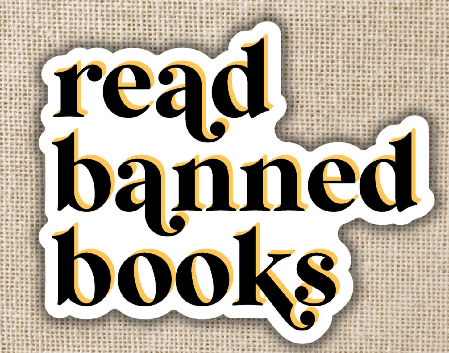 Read Banned Books Sticker