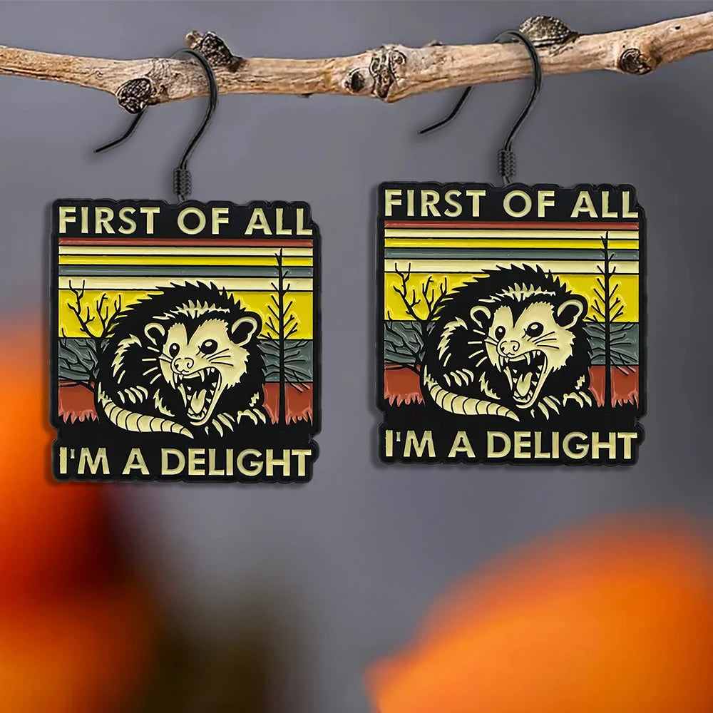 First of All, I'm a Delight Earrings