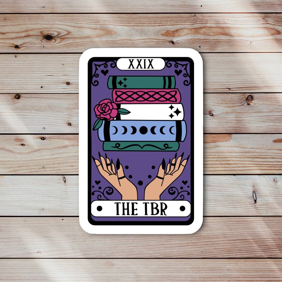The Reader TBR Tarot Sticker