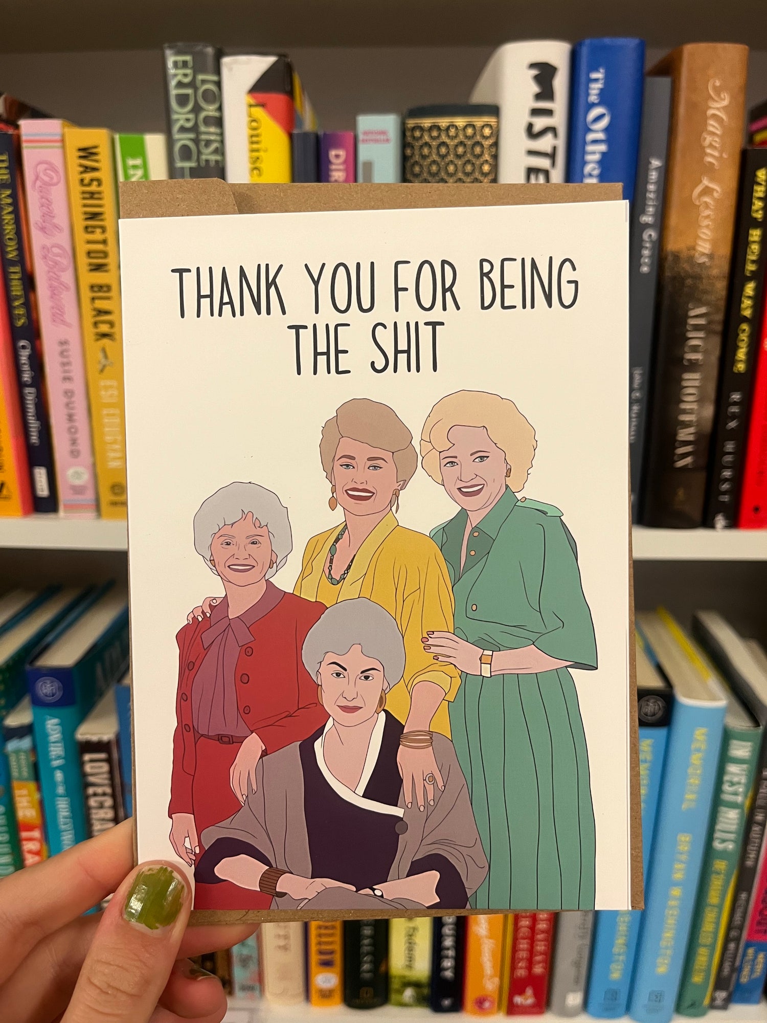 Thank You For Being The Shit Card