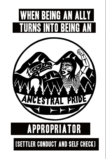 When Being An Ally Turns Into Being An Appropriator (Zine)