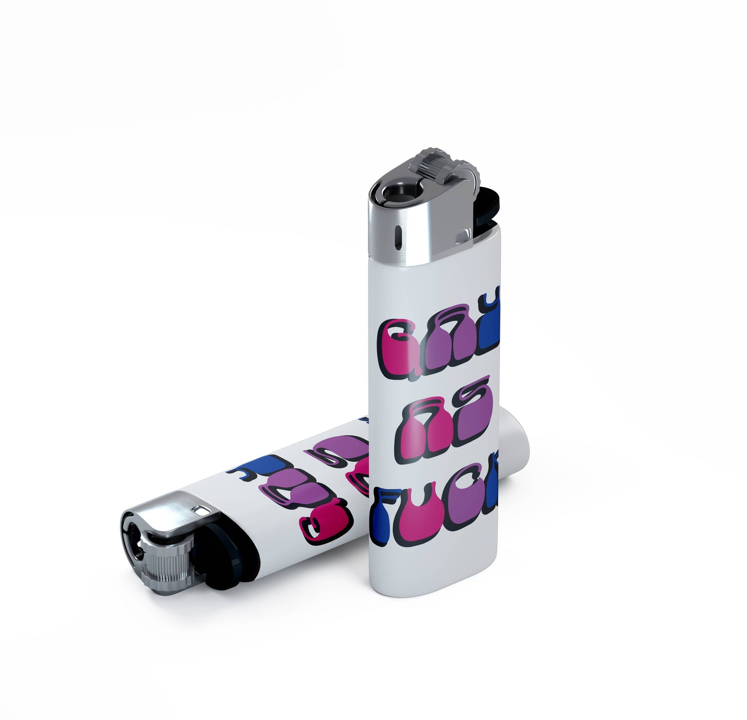 Gay As Fuck Bisexual Pride Lighter