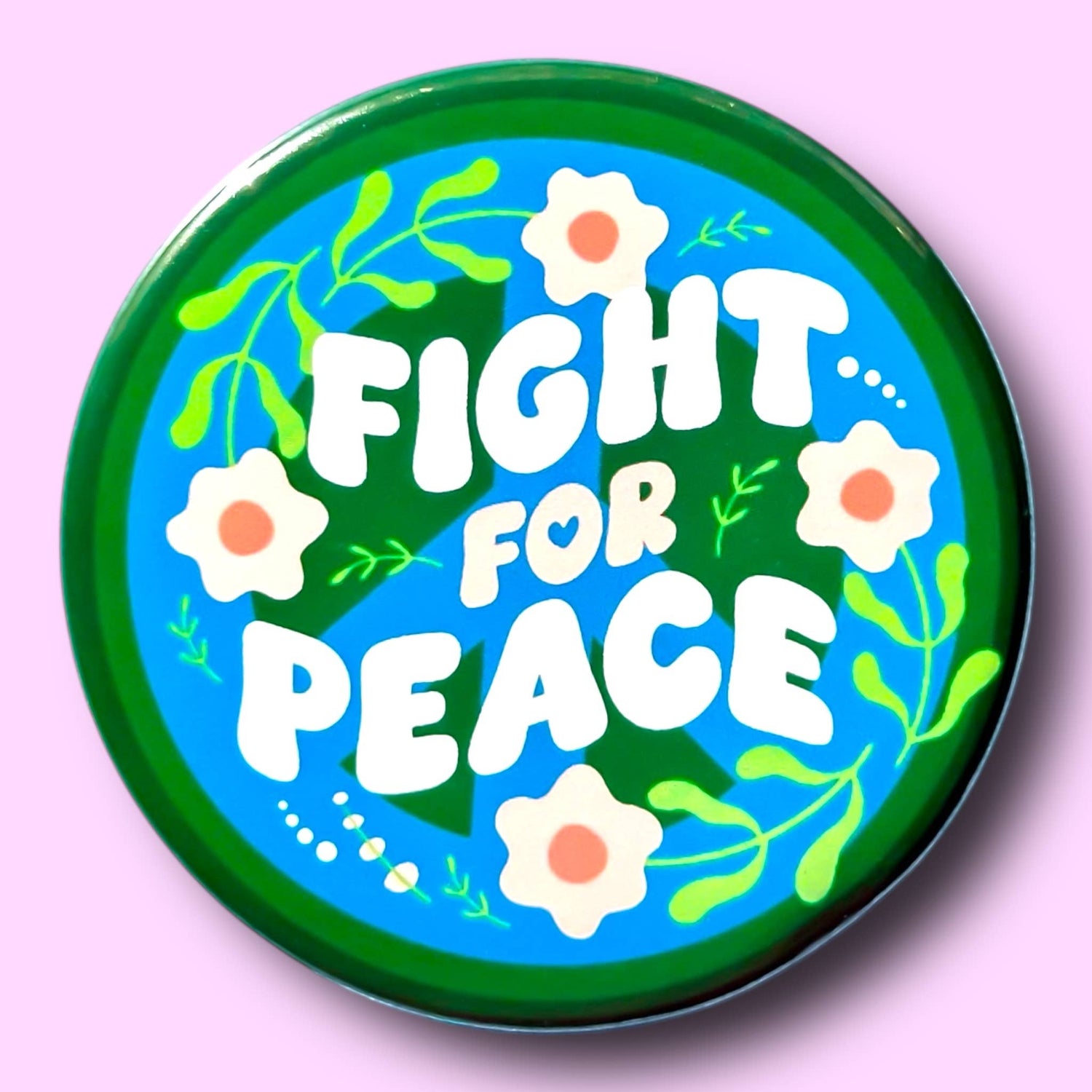 Fight For Peace Pin