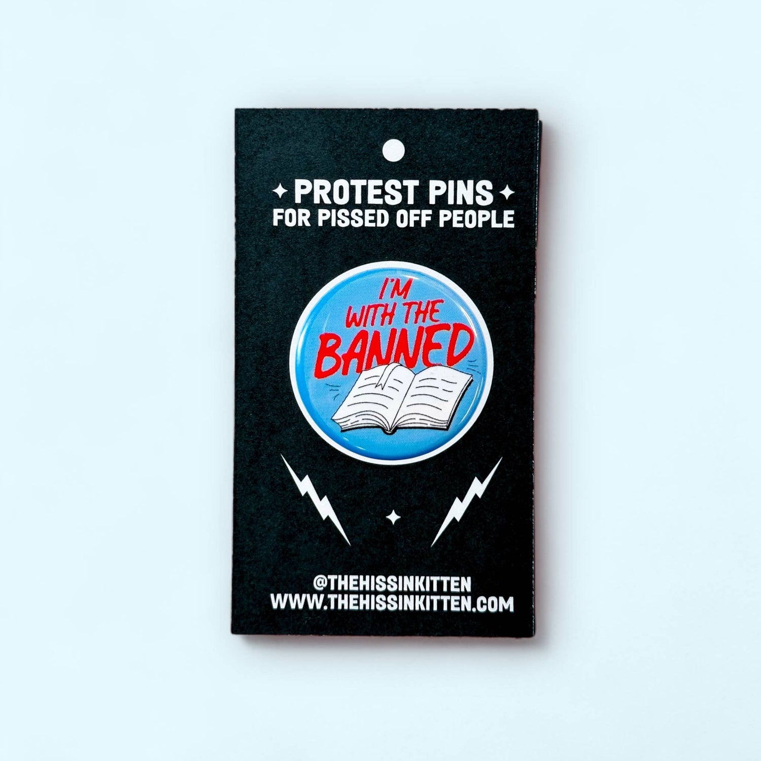 I'm With The Banned Pin