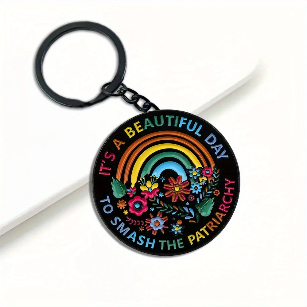 It's a Beautiful Day to Smash the Patriarchy Earrings