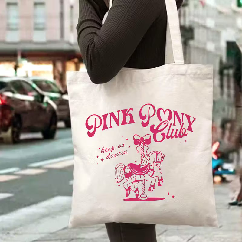 Pink Pony Club Tote Bag