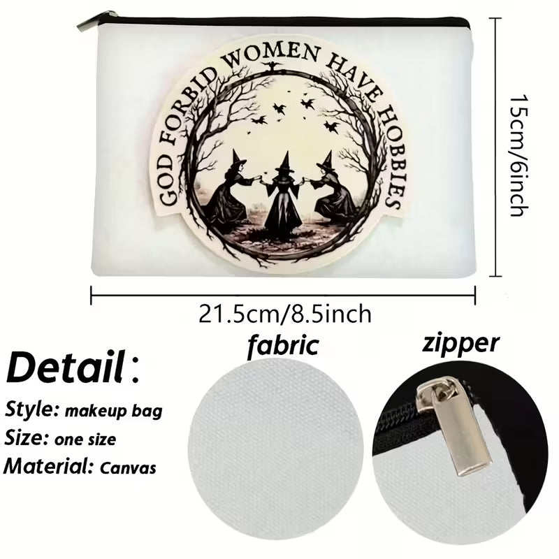Girls Will Be Girls Witch Toiletry Bag