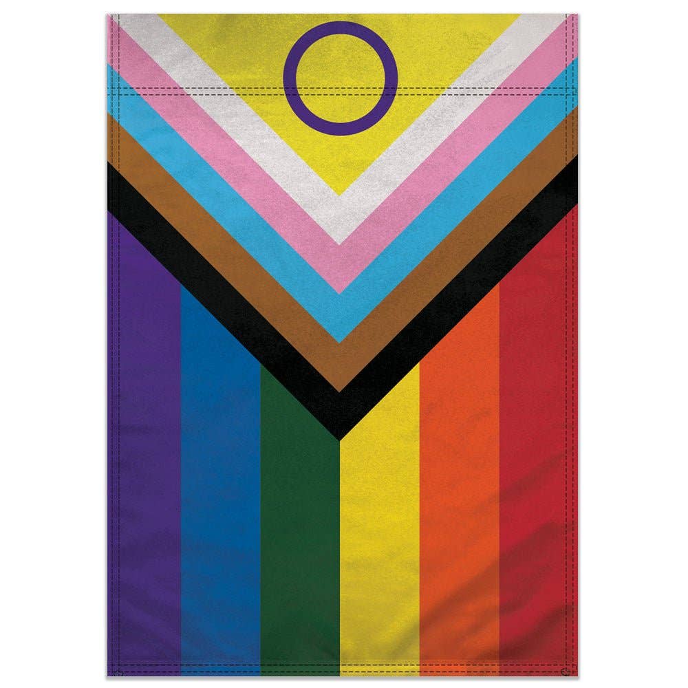 Inclusive Pride Garden Flag