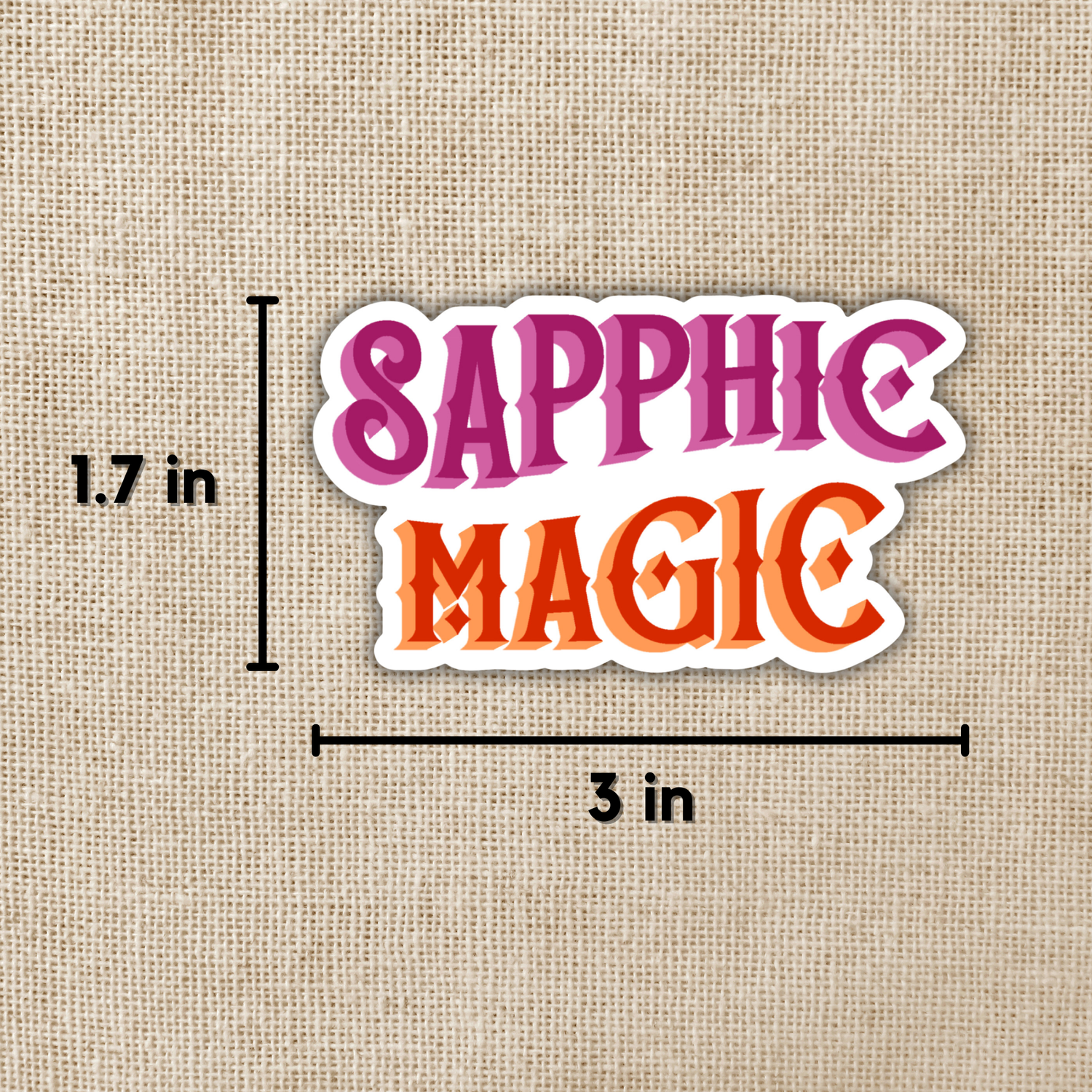 Sapphic Magic Sticker