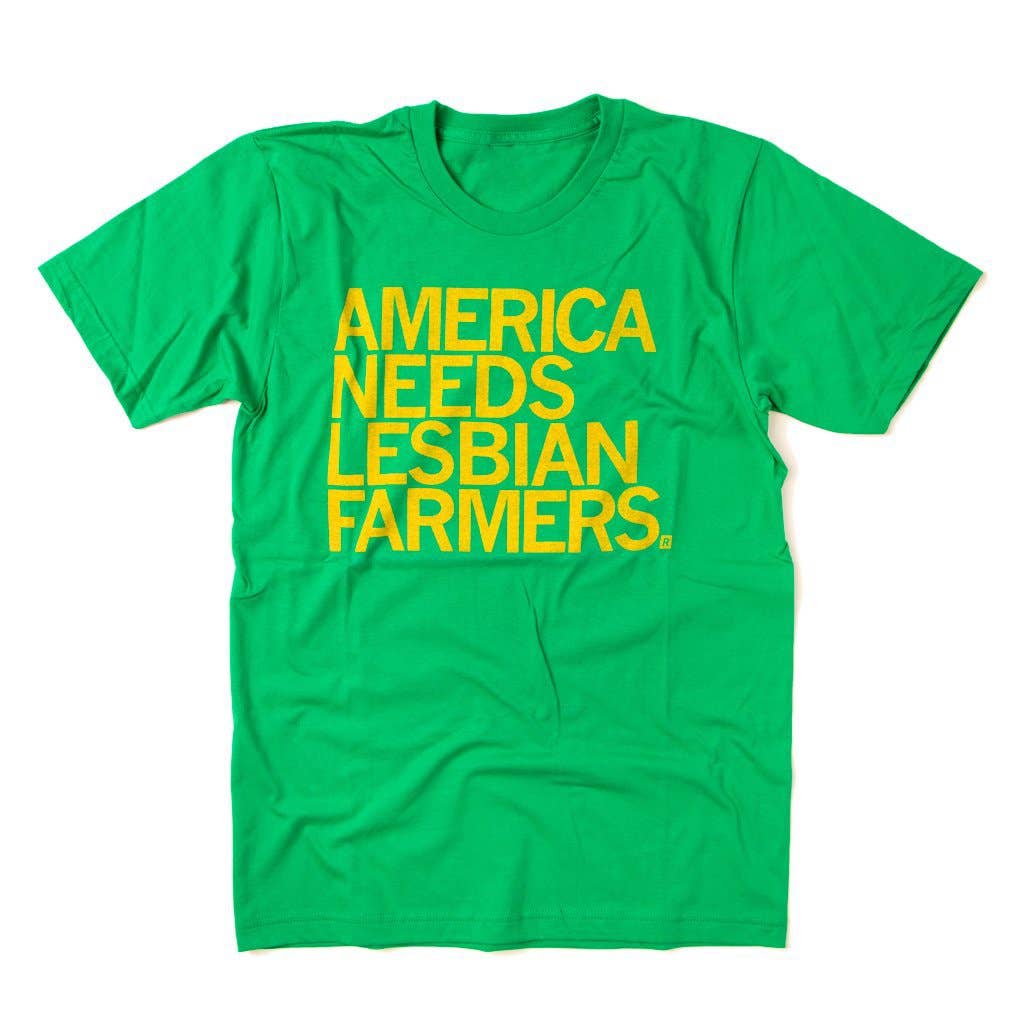 American Needs Lesbian Farmers T-Shirt