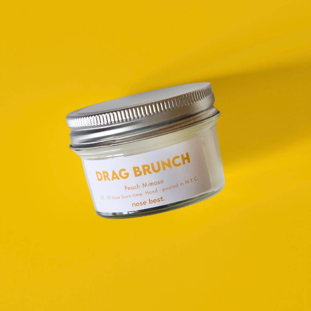 Peach Mimosa - Drag Brunch 4oz Soy Candle