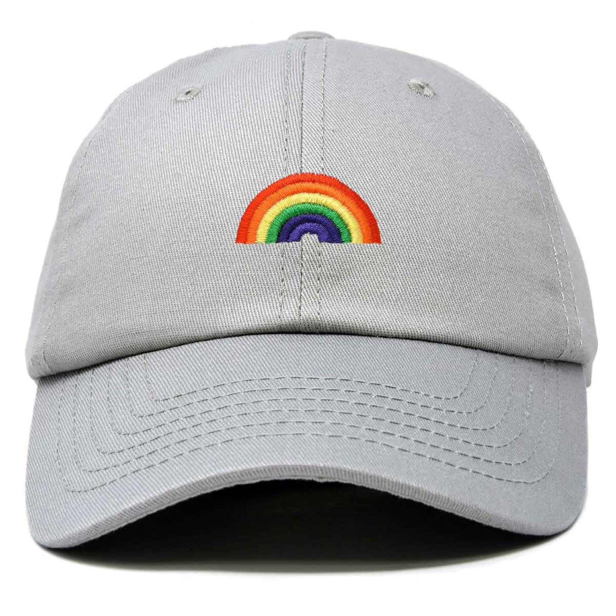 Rainbow Embroidered Hat