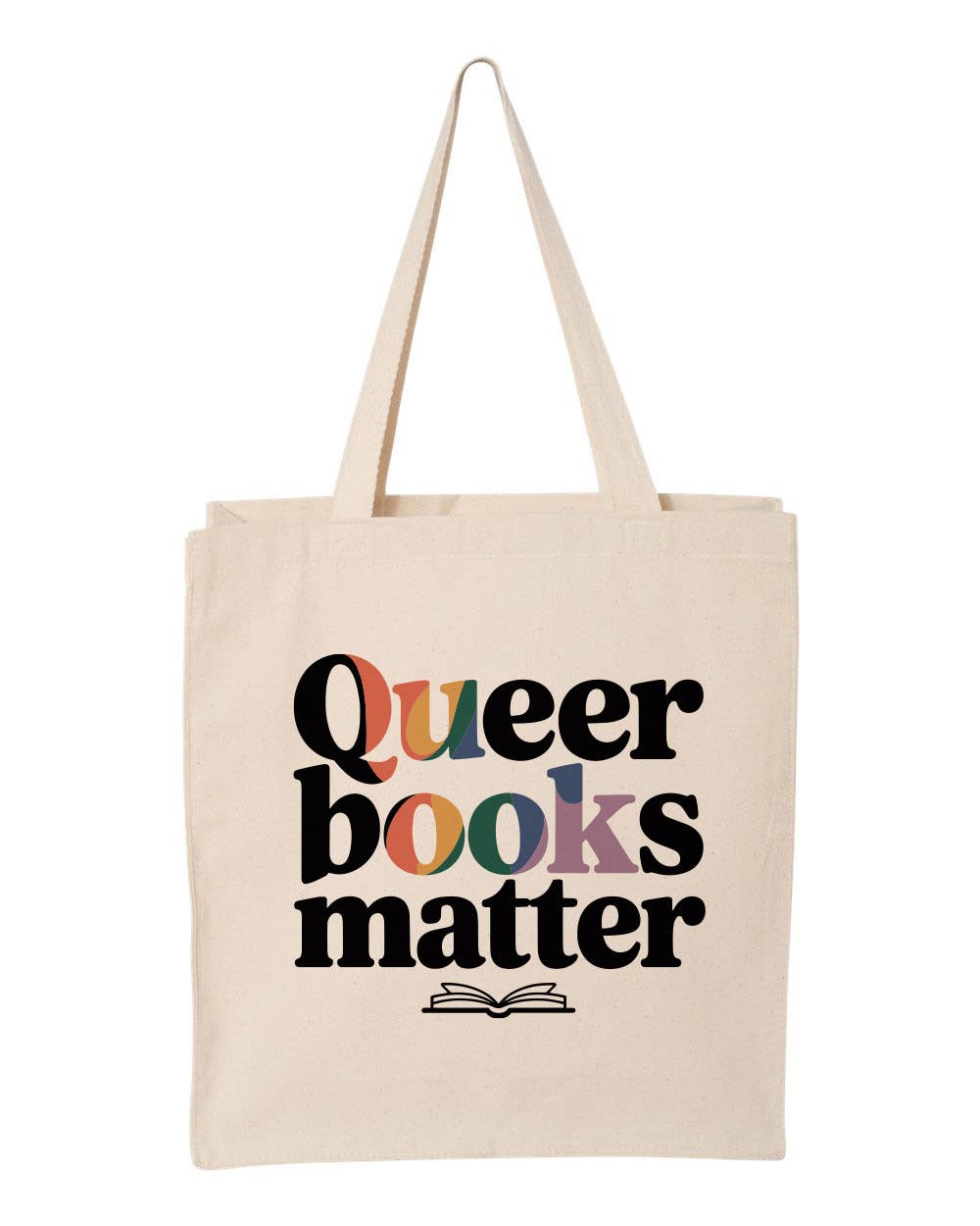 Queer Books Matter Canvas Tote Bag