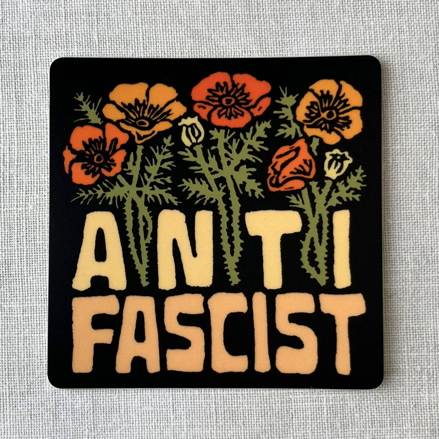 Anti Fascist Sticker