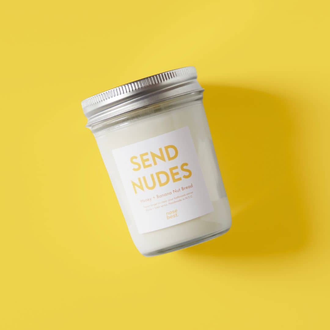 Honey & Banana Nut Bread - Send Nudes 8oz Soy Candle