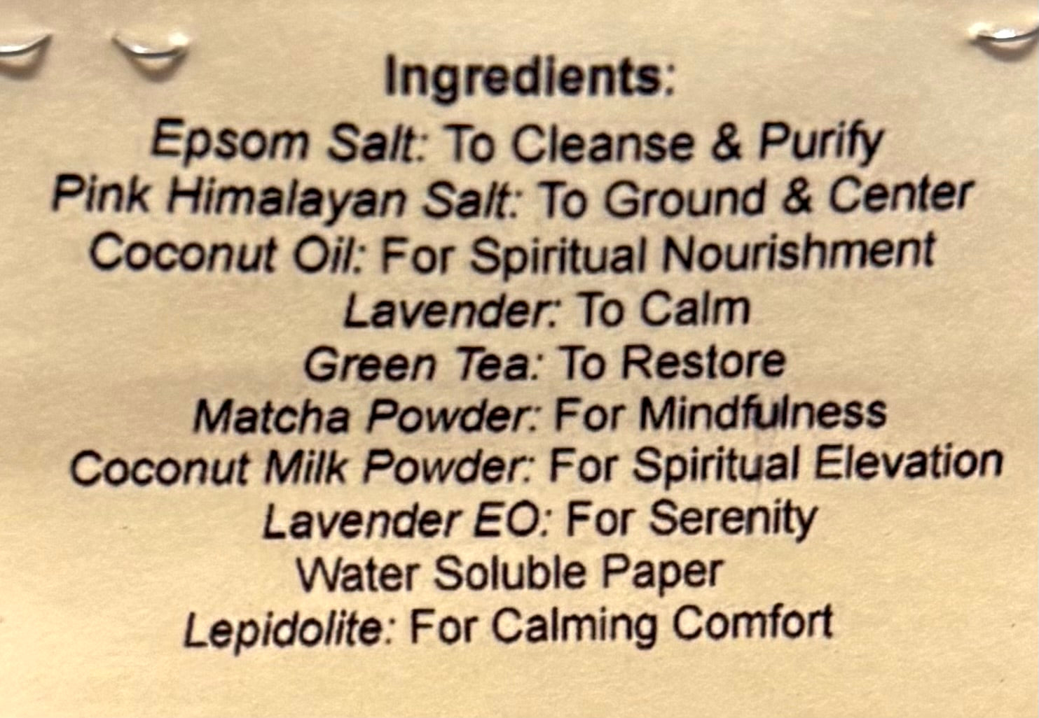 Nurture Bath Soak
