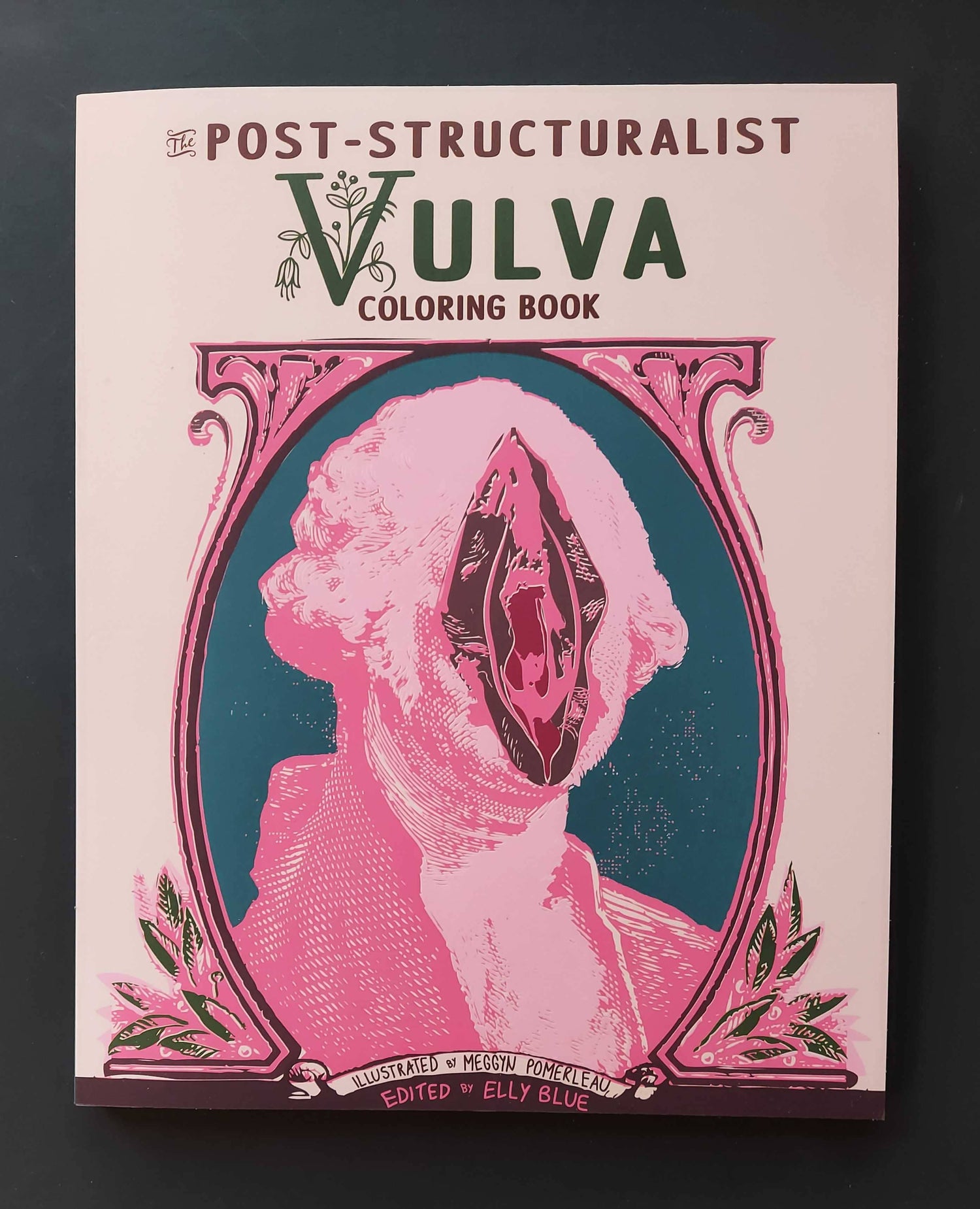 Post-Structuralist Vulva Coloring Book