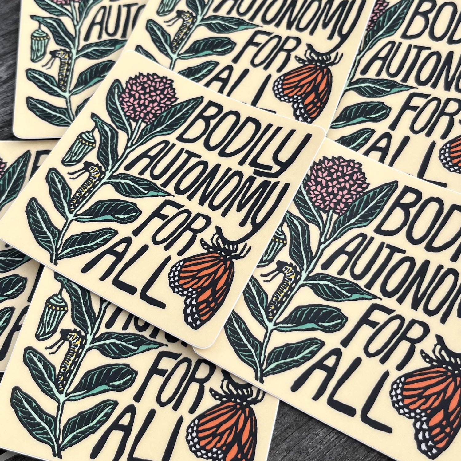 Bodily Autonomy For All Sticker