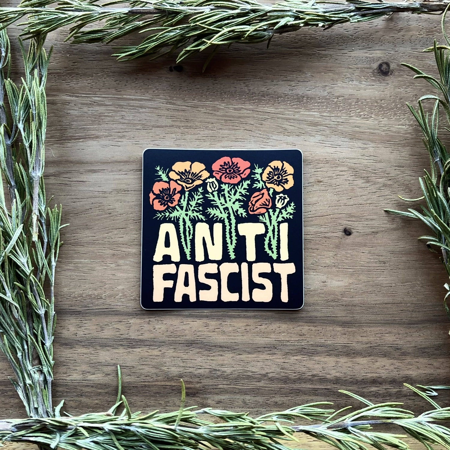 Anti Fascist Sticker