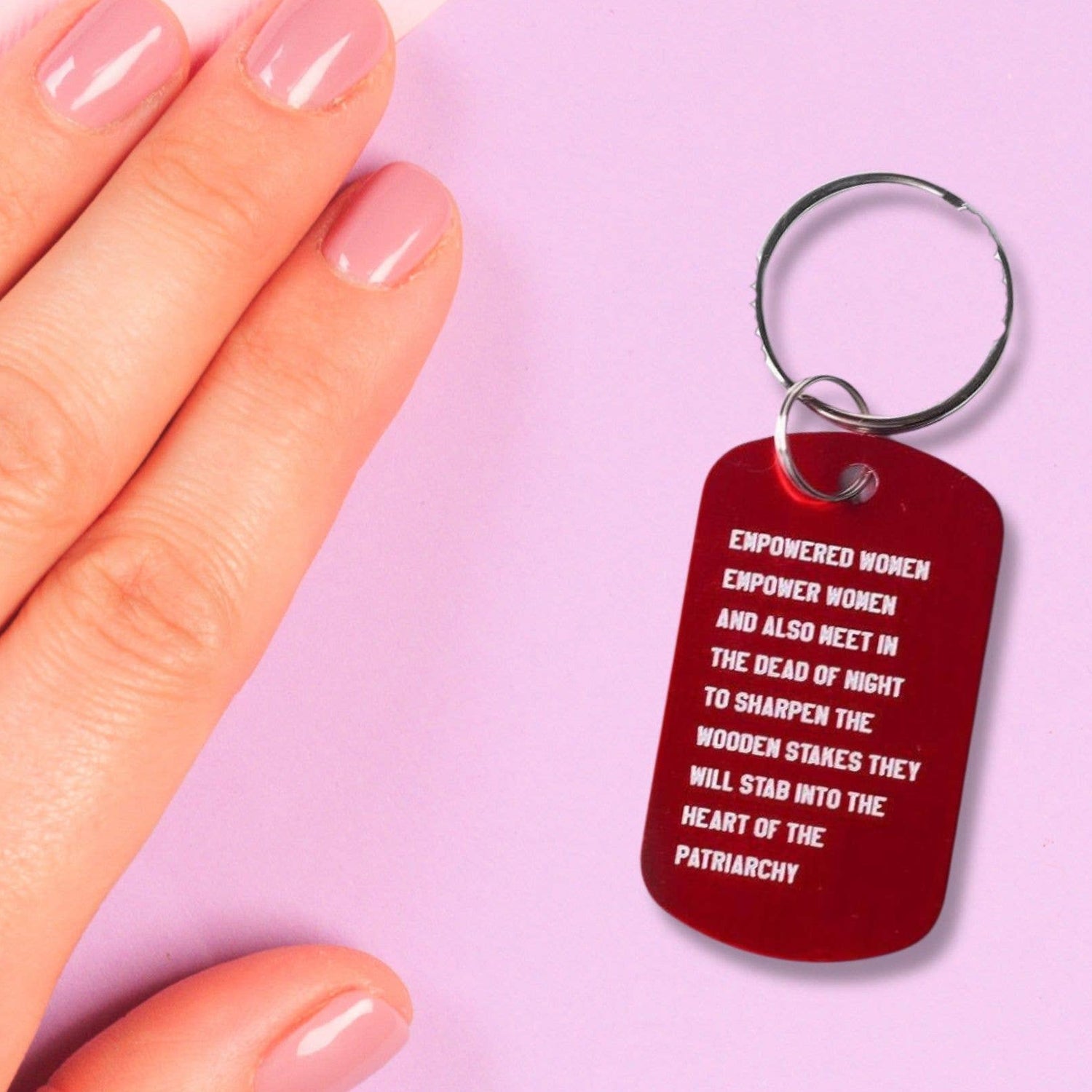Empowered Women Mini Keychain