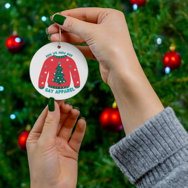 Don We Now Our Gay Apparel Ornament