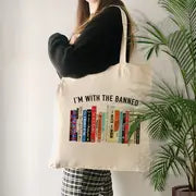 I’m With The Banned Tote Bag