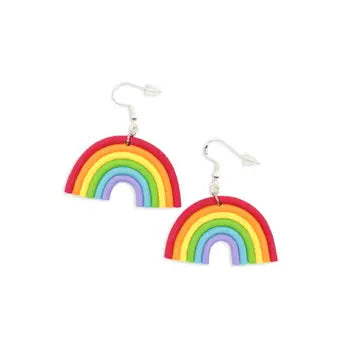 Handmade Rainbow Earrings
