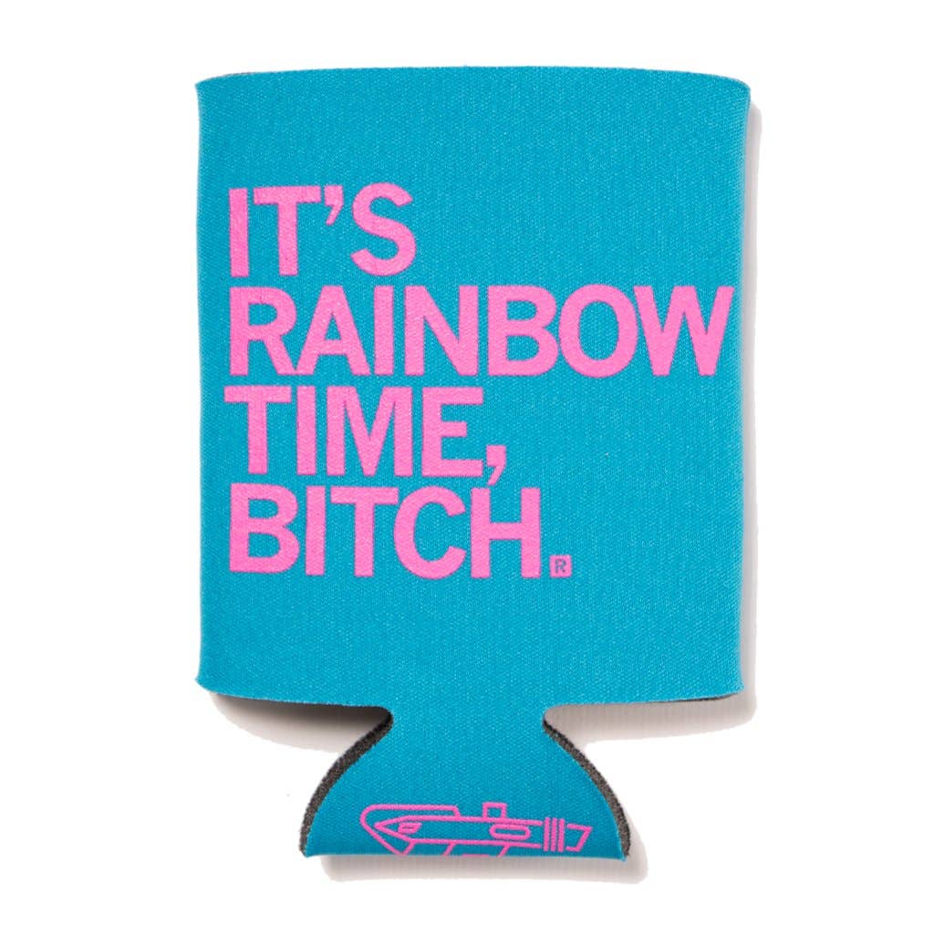 Rainbow Time Koozie