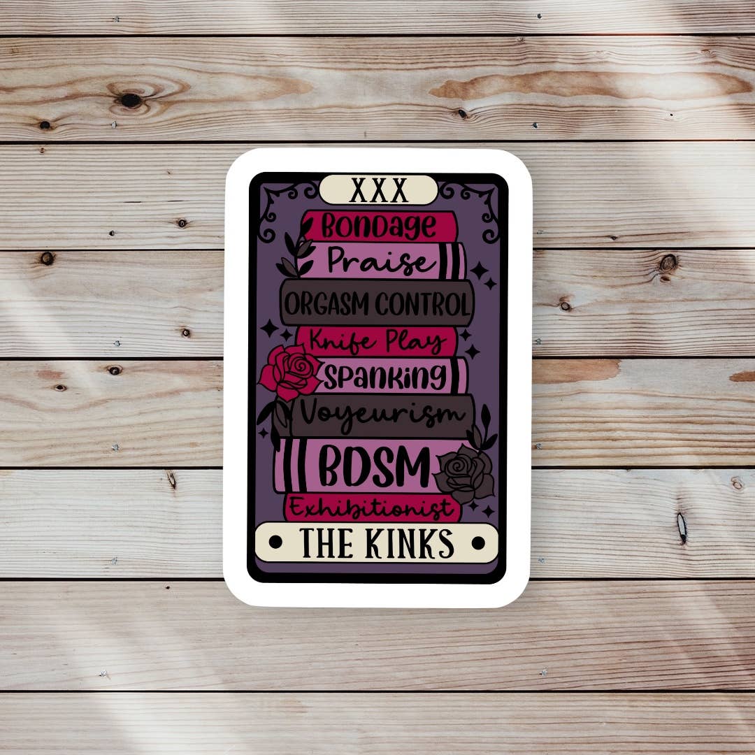 The Kinks Bookish Sticker