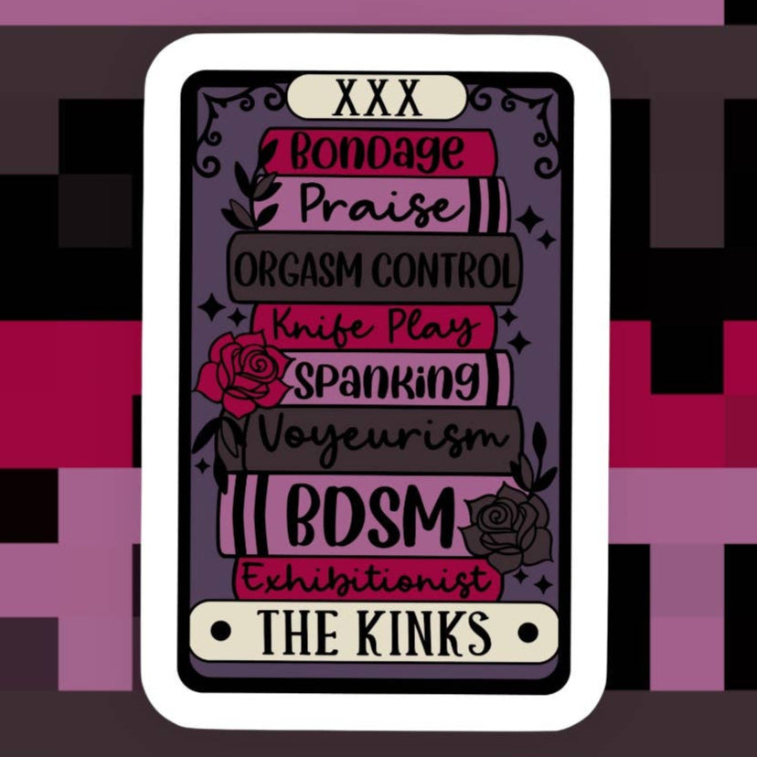 The Kinks Bookish Sticker