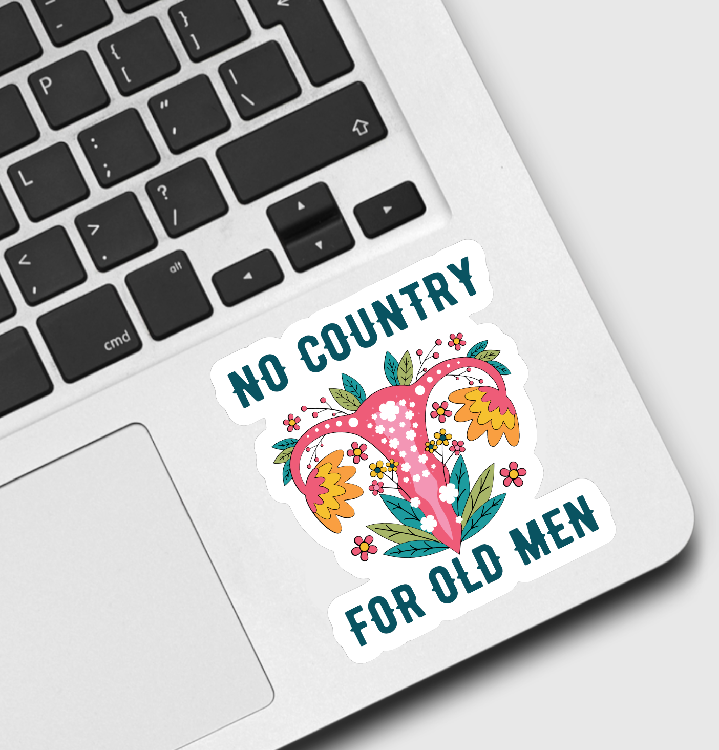 No Country for Old Men Sticker