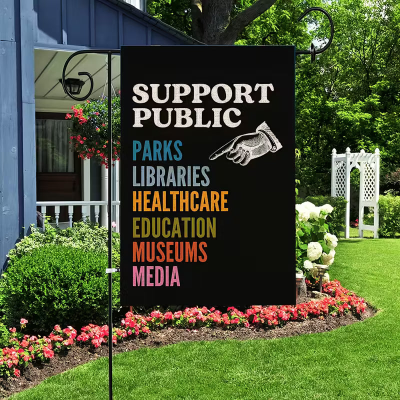 Support Public Garden Flag