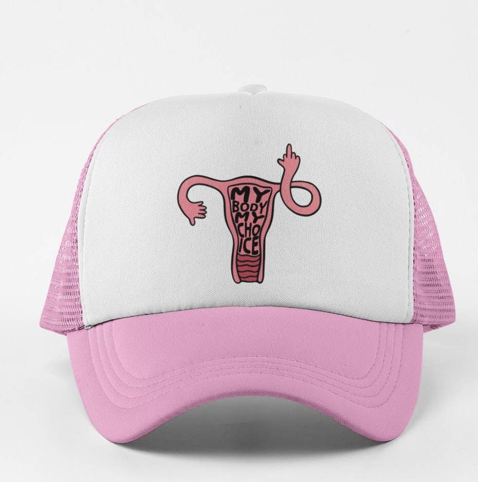 My Body My Choice Abortion Baseball Hat