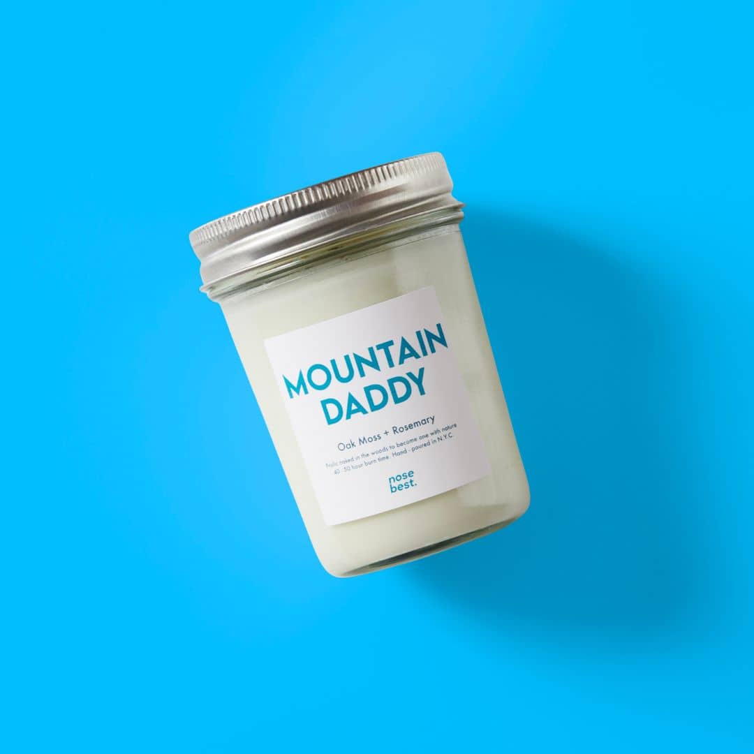 Oak Moss & Rosemary - Mountain Daddy 8oz Soy Candle