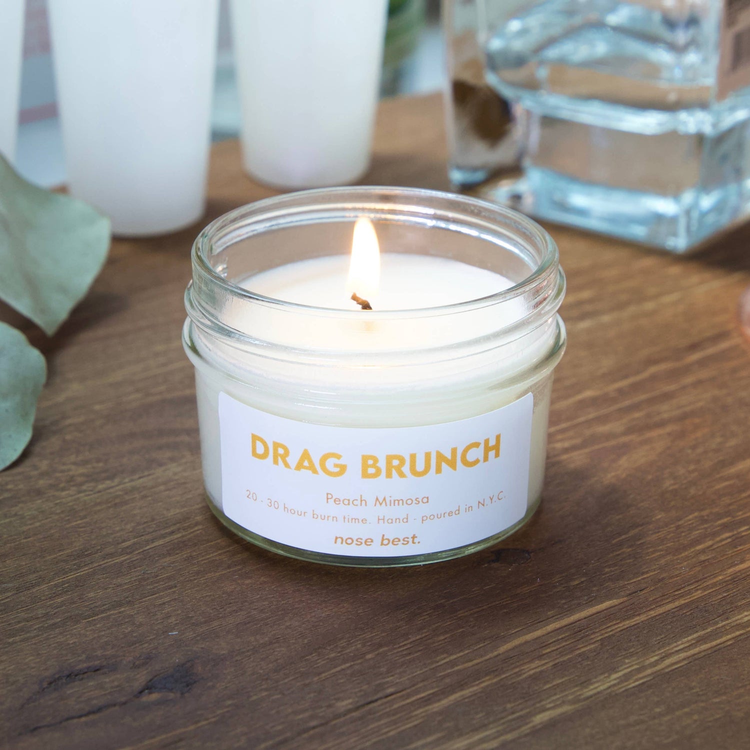 Peach Mimosa - Drag Brunch 4oz Soy Candle