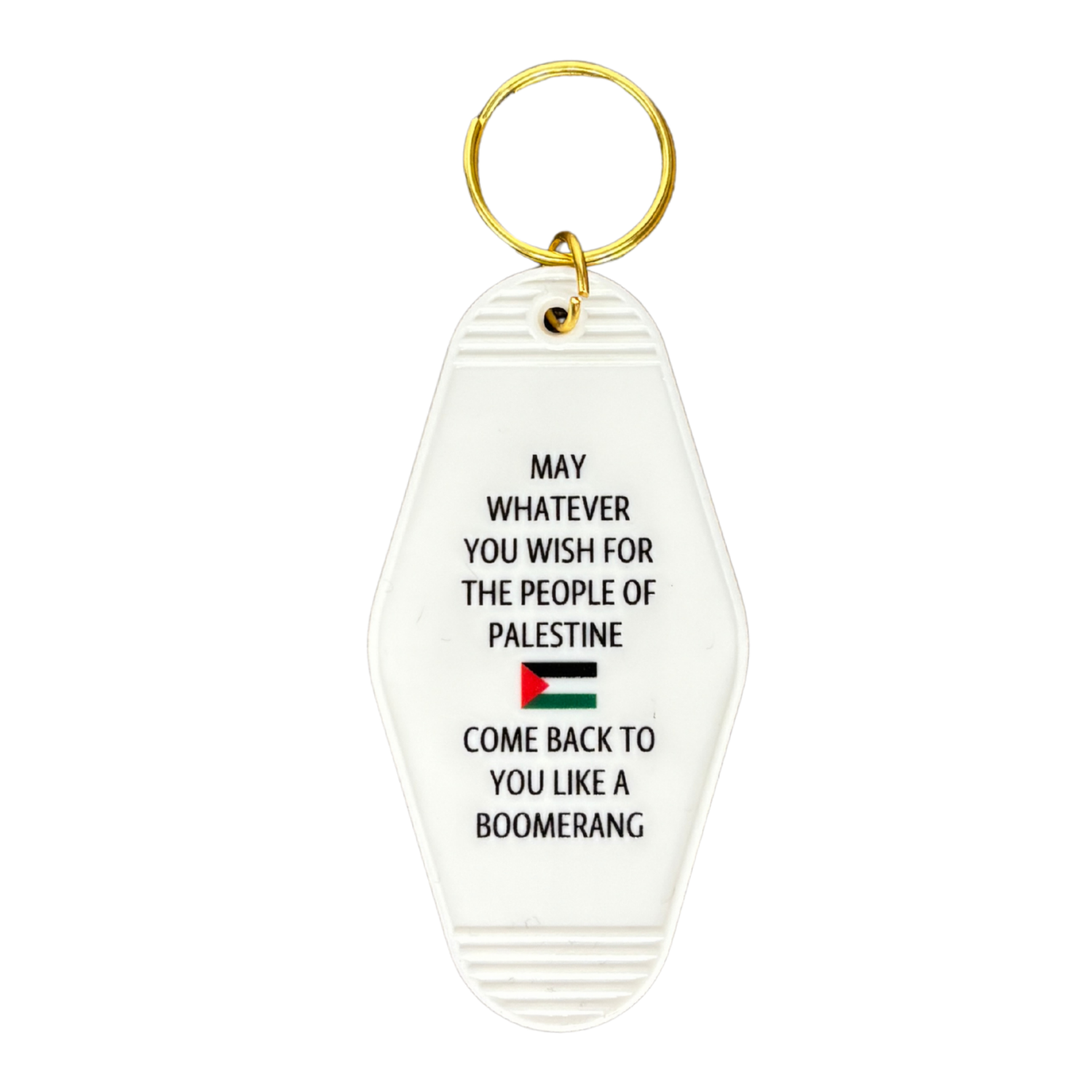 Whatever You Wish For The People Of Palestine Keychain