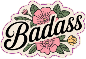 VINTAGE BADASS STICKER
