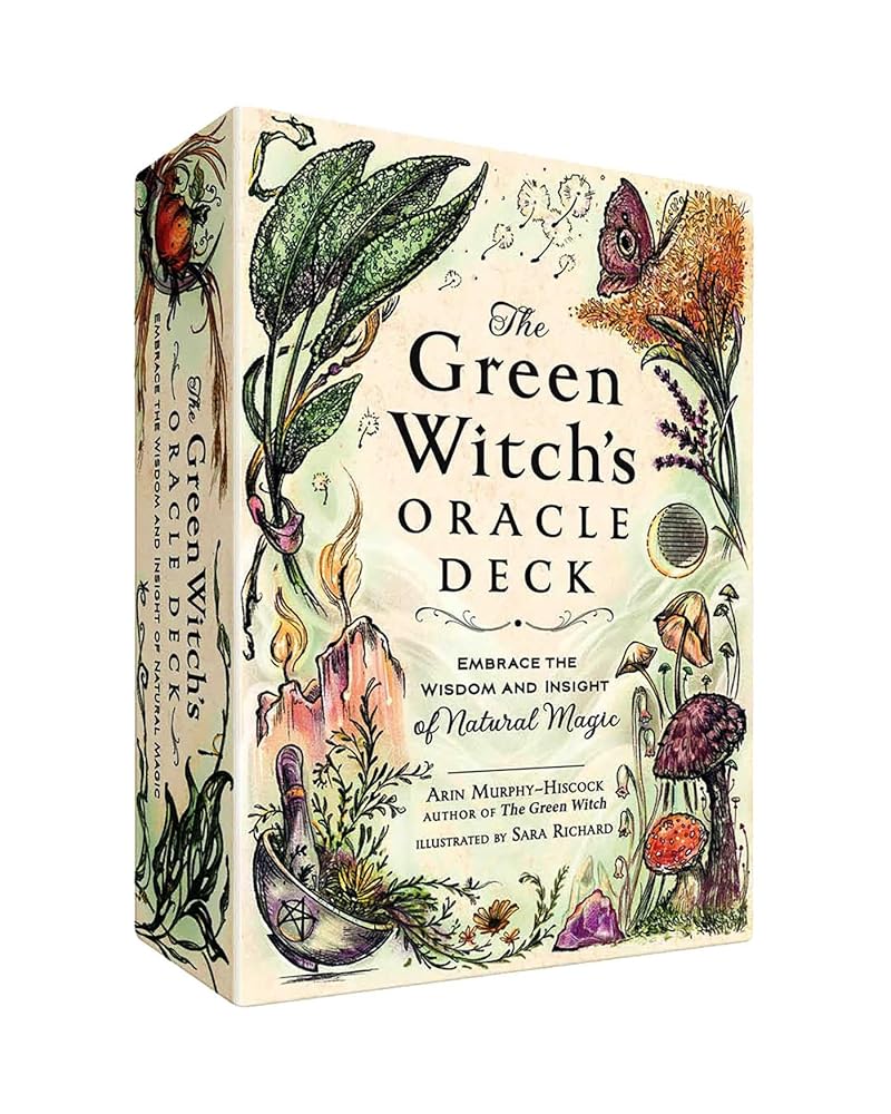 The Green Witch's Oracle Deck: Embrace the Wisdom and Insight of Natural Magic (Green Witch Witchcraft Series) cover image