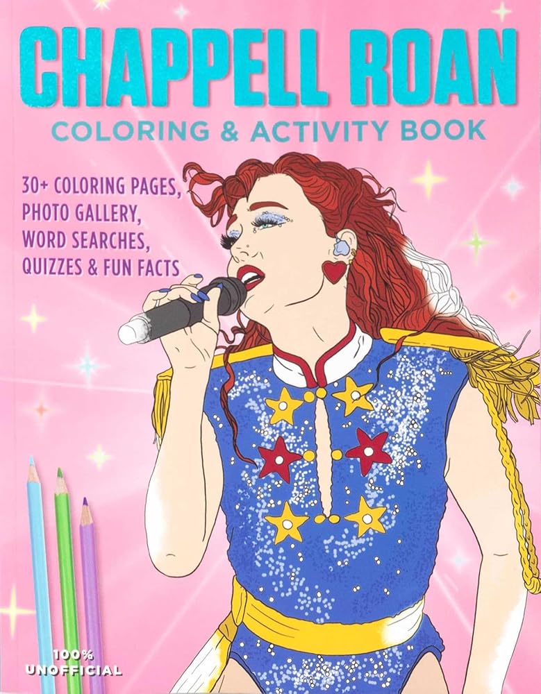 Chappell Roan Coloring & Activity Book (Pop Culture Color & Activity) cover image