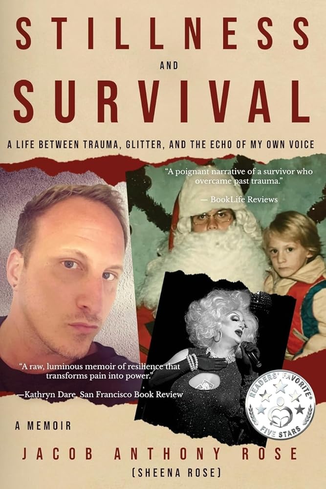 Stillness and Survival: A Life Between Trauma, Glitter, and the Echo of My Own Voice cover image