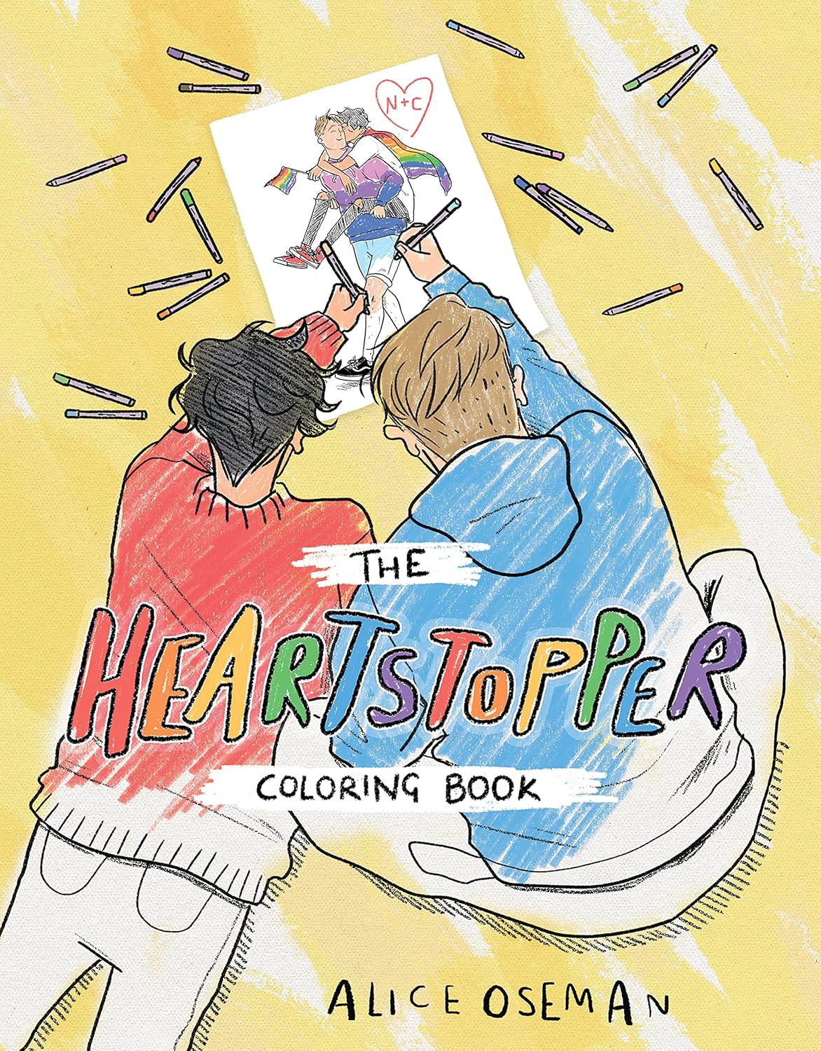 The Official Heartstopper Coloring Book