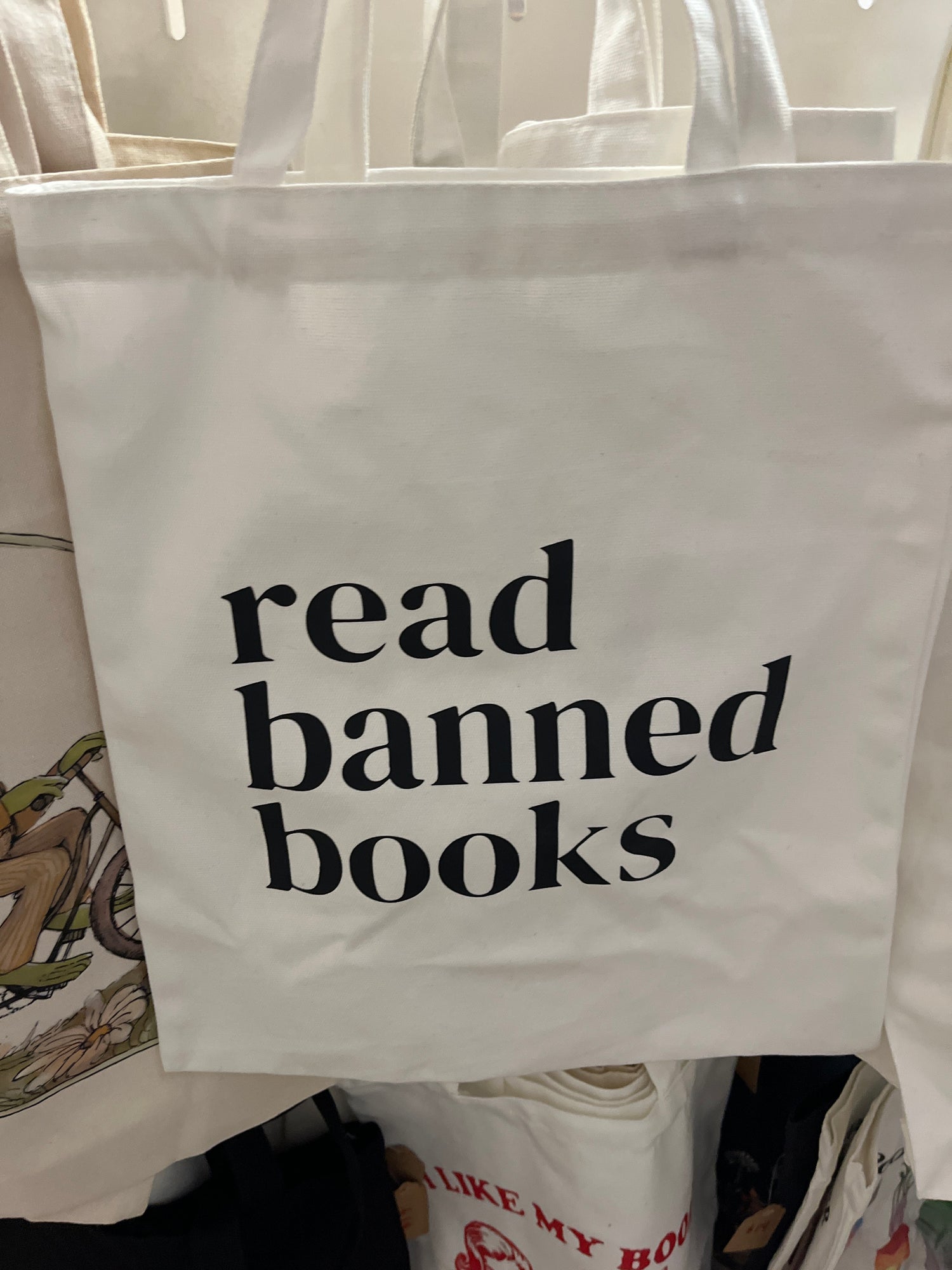 Read Banned Books Tote Bag