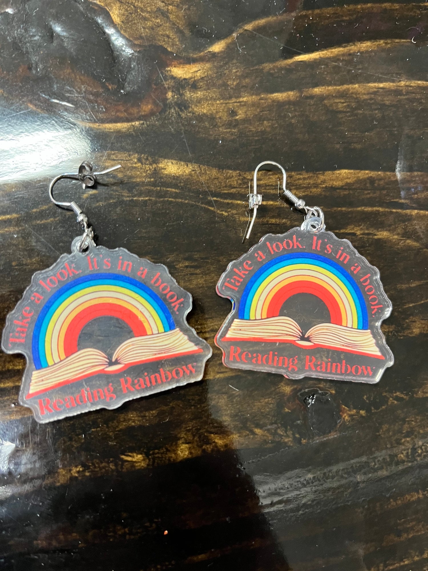 Reading Rainbow Earrings