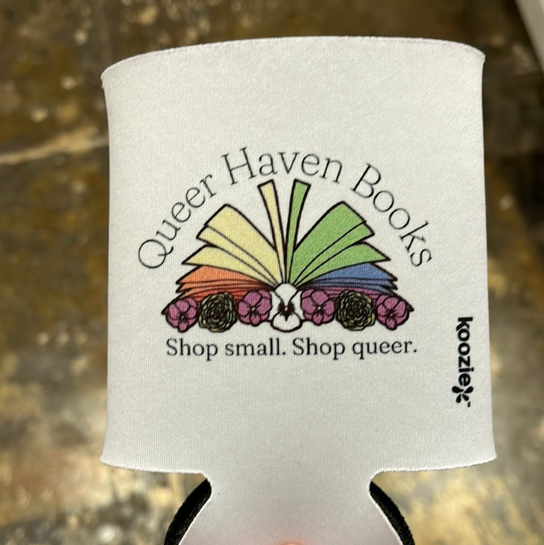 Queer Haven Books Koozie