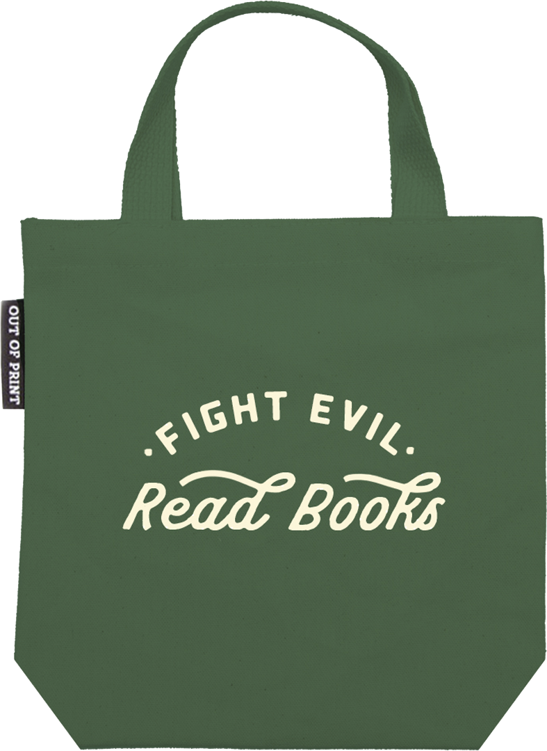 IBD Exclusive: Read Books, Fight Evil Mini Tote