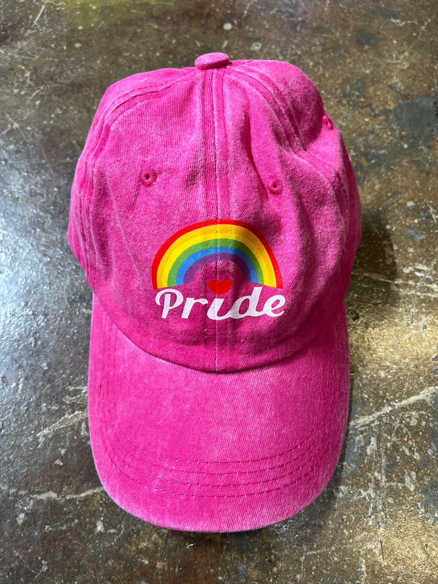 Pride Rainbow Hat - Pink