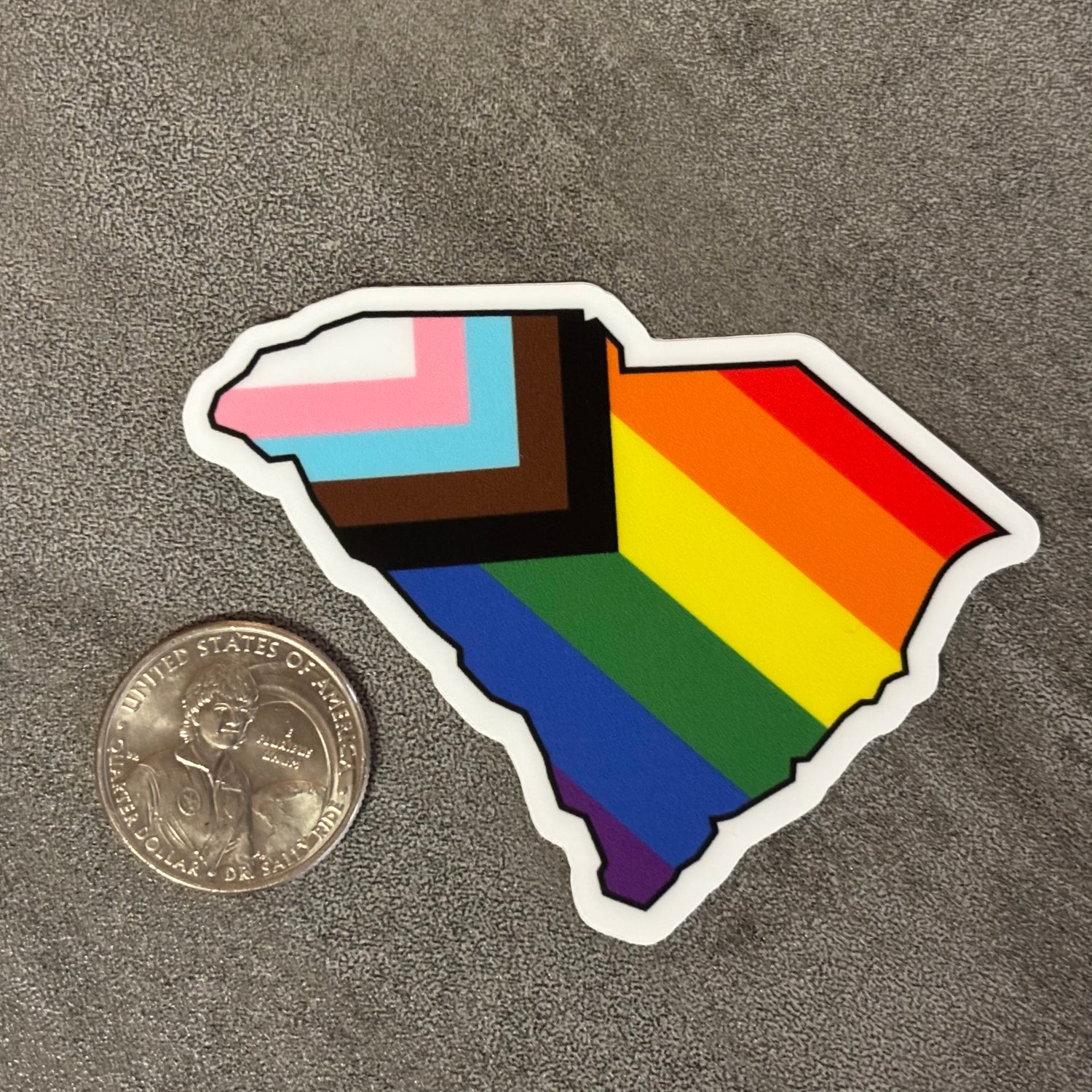 South Carolina Pride Vinyl Sticker