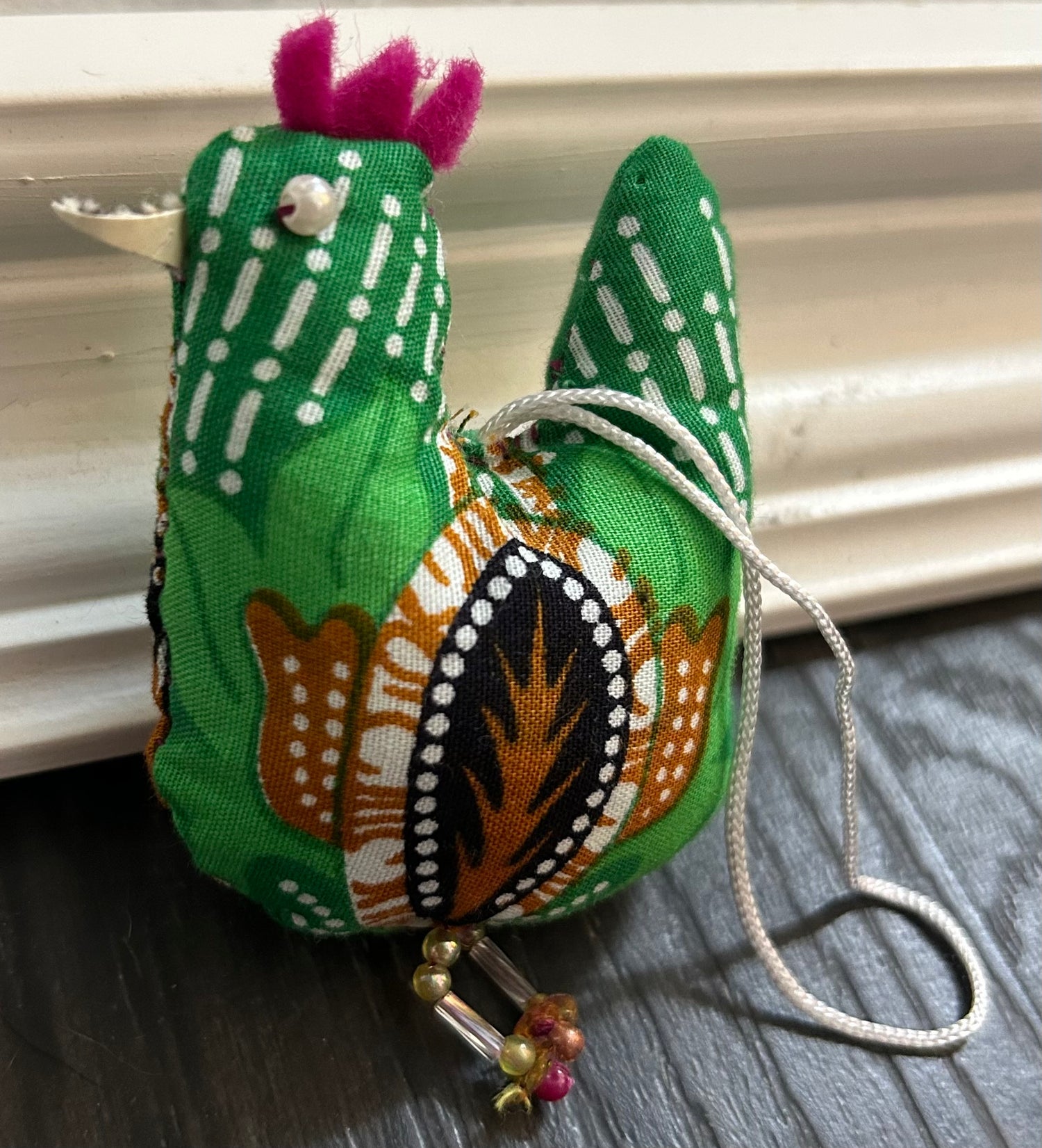 Handmade Rainbow Animal Ornament Set