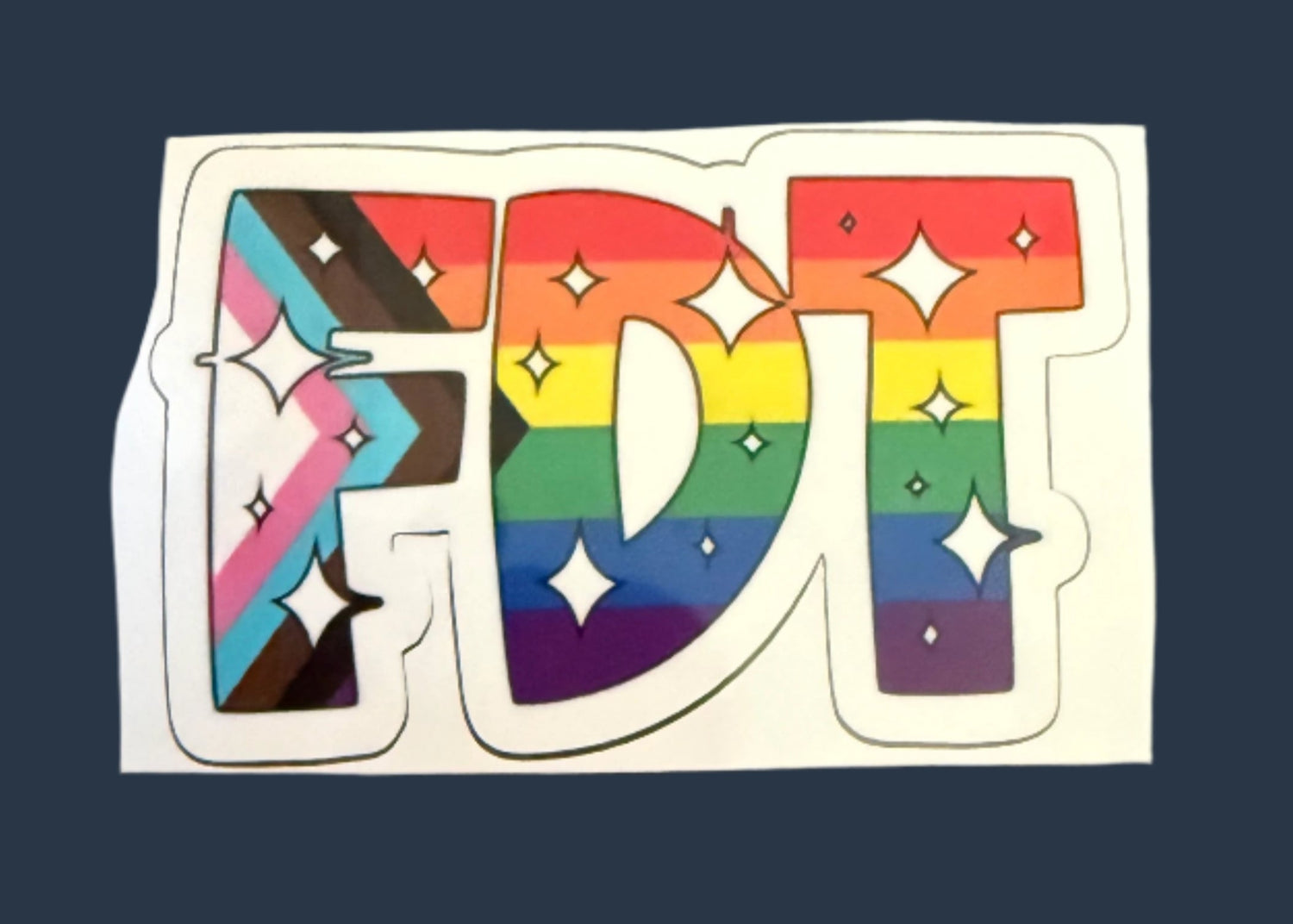 FDT (F*ck DT) Sticker