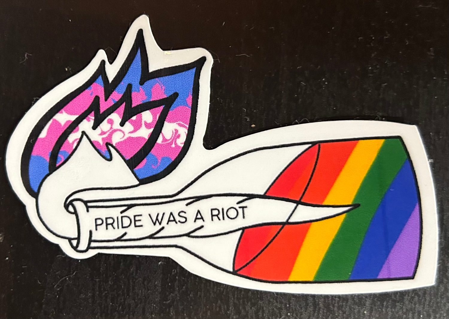 Pride Was A Riot Sticker